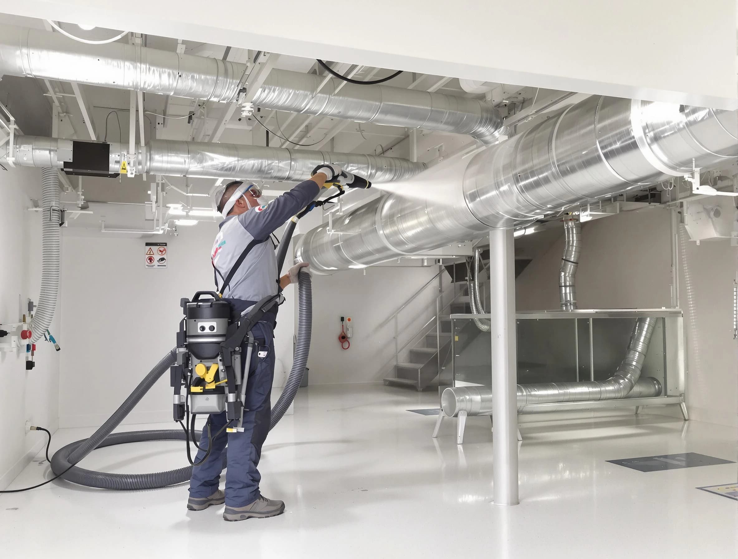 Professional central duct cleaning by Woburn Air Duct Cleaning in Woburn