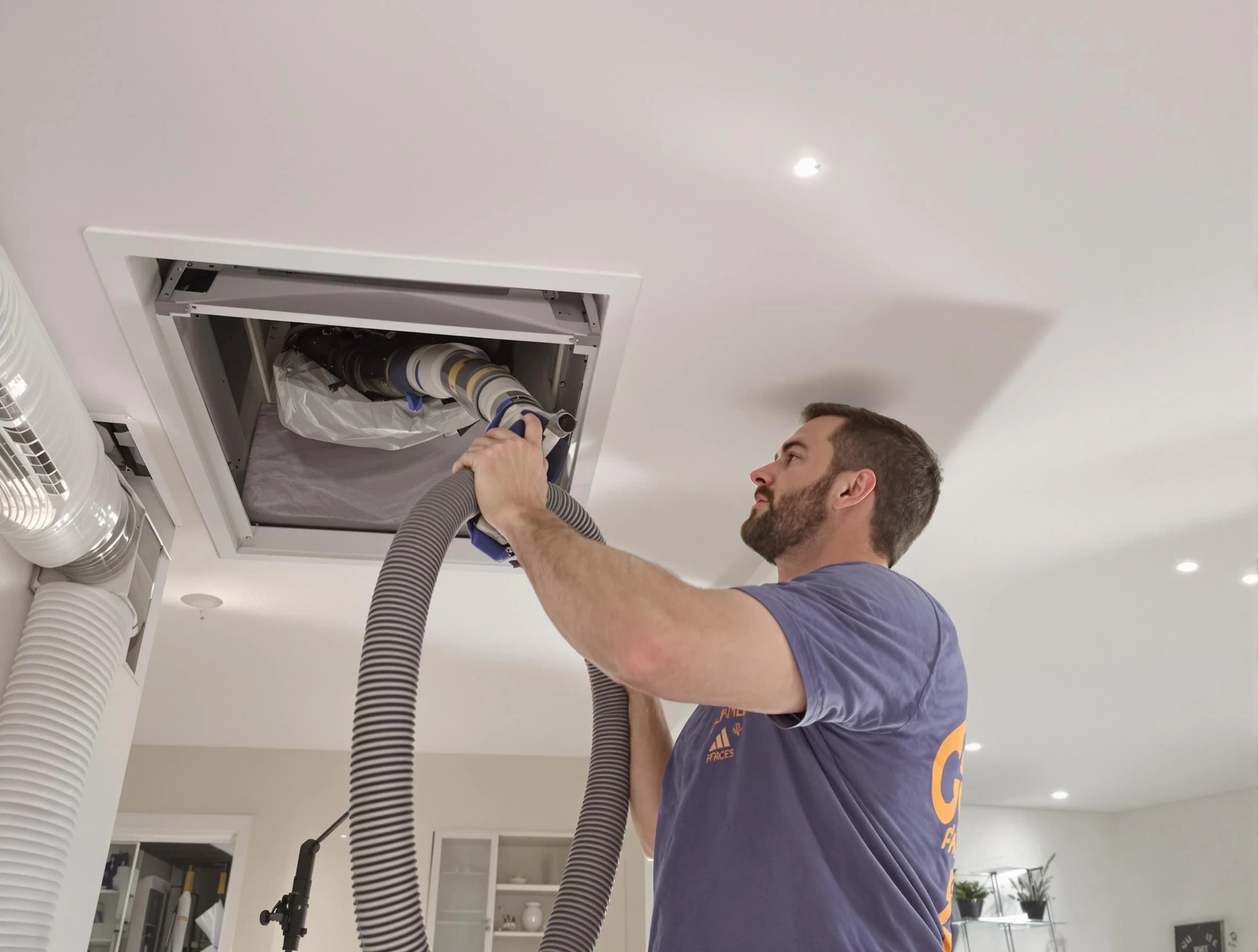 Precision indoor duct cleaning by Woburn Air Duct Cleaning in Woburn