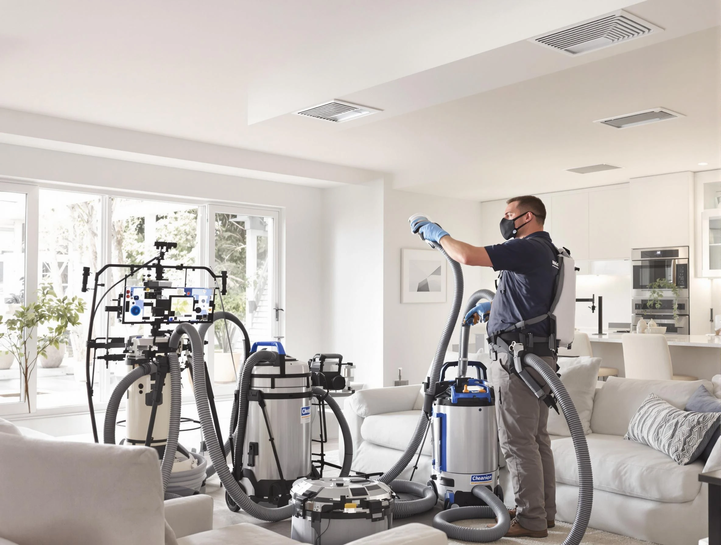 Professional AC duct cleaning by Woburn Air Duct Cleaning in Woburn