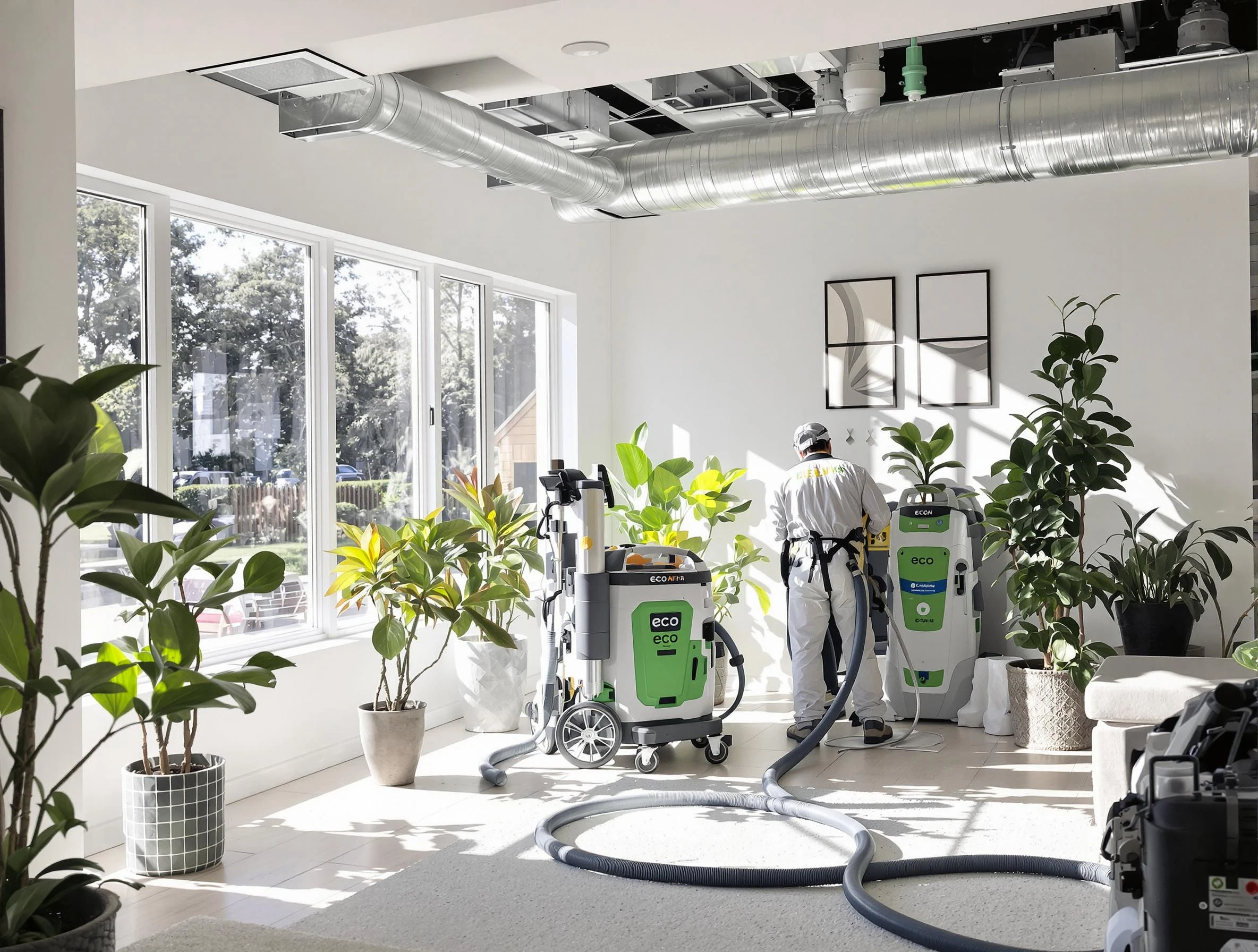 Environmentally-friendly duct cleaning by Woburn Air Duct Cleaning in Woburn